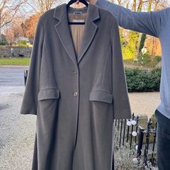 MaxMara full length women's coat - lambs wool, angora and cashmere