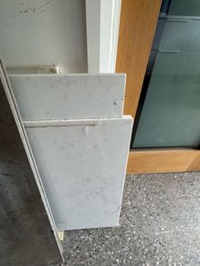 Porcelain kitchen worktop