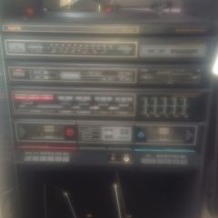 Stereo system stack "all-in-one". Sanyo.