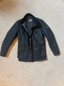 Barbour International Duke wax jacket