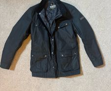Barbour International Duke wax jacket