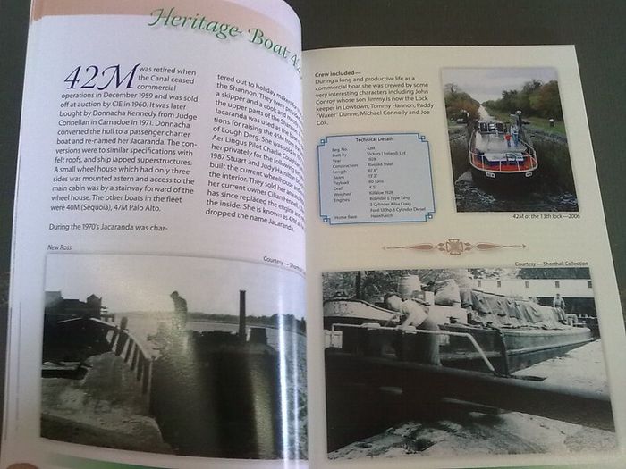 Cool metal - clear water Trading boats of Ireland 's inland waterways Irish