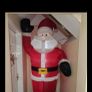 Santa Claus 8ft Inflateable Image 3