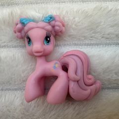 My Little Pony Pinkie Pie With Removable Hair approx. 5 cm. from Ferris Wheel set Used Please see photos