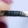 Tiffany & Co. Crescent Moon Necklace 17" 18k White Gold 750 Spain - 2,8g Image 6