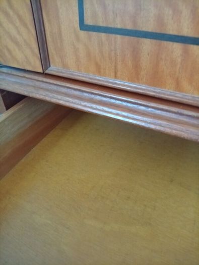 Large solid wardrobe