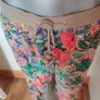 M&S Collection floral linen pants size UK14 Regular EU42 Regular Postage included Image 3