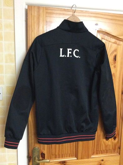 Liverpool FC. Official New Balance Mens Size Medium Track Jacket