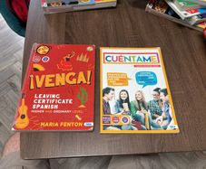 Venga and Cuentame. Leaving Cert Spanish books