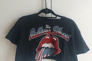 The Rolling Stones cropped top