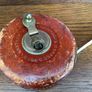 Antique 1940s Leather Case Measuring tape Image 2