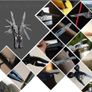 Multifunctional Portable EDC Outdoor Survival Knife Camping Equipment 10.5cm Folding Pliers Image 3
