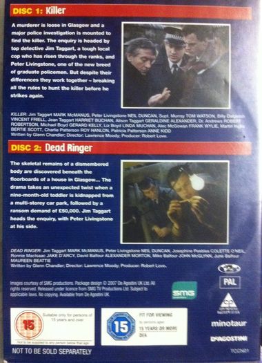 Taggart [1985] Series 1 (Mark McManus) [TV DVD Boxsets]