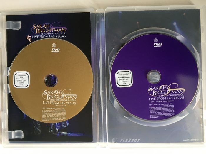Sarah Brightman [2004] The Harem World Tour: Live From Las Vegas [Music 2xDVD]