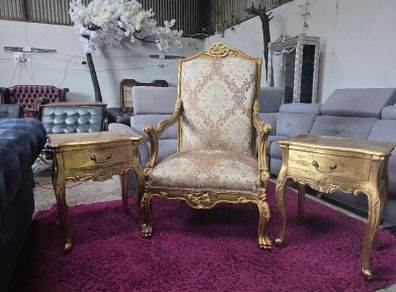 1 chair and 2 bedside