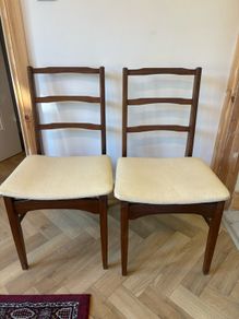 Mid Century modern chairs vintage (likely G Plan)