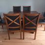 Dining table and 8 chairs Image 6