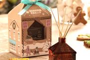 Glass Gingerbread House Diffuser