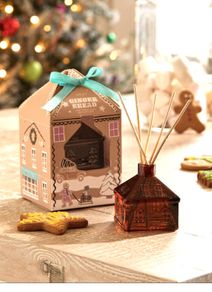 Glass Gingerbread House Diffuser