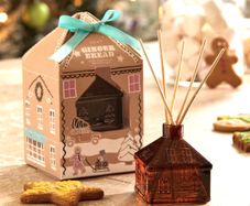 Glass Gingerbread House Diffuser