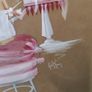 Mid Century Kitsch Vintage painting Image 6
