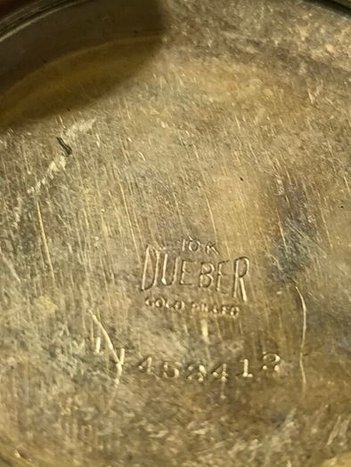 (10K Gold Filled) 1918 Hampden McKinley Pocket Watch - Parts / Repair