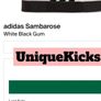 Adidas Samba Rose White Black Leather Image 5