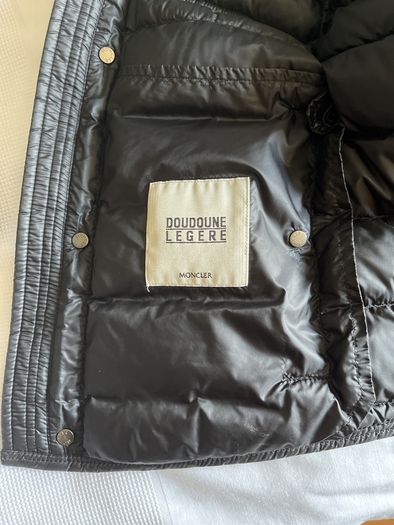 Moncler gilet black