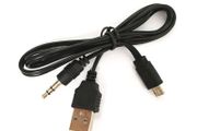 Car AUX Audio Music 3.5 Micro USB Charge Cable for Samsung Galaxy S5 S6 S7 HTC
