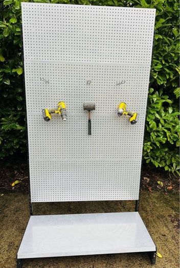 Extra Large Pegboard Shop Display Or Tools Tidy For Workshop
