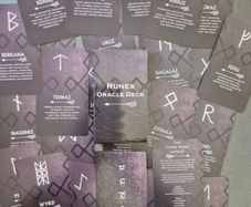Norse/ viking runic oracle cards.
