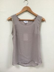 Almost Famous Sleeveless Embellished Top