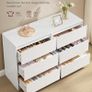 Modern Chest of Drawers Cabinet with 6 Drawers Image 5