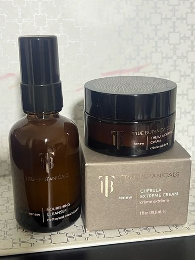 True botanicals Chebula extreme cream and nourishing cleanser