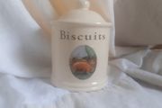 Vintage Farmhouse  Biscuit Jar.