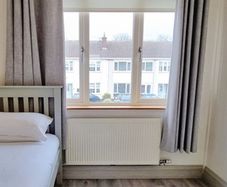grey eyelet curtains