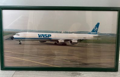 Framed Photo of DC-8
