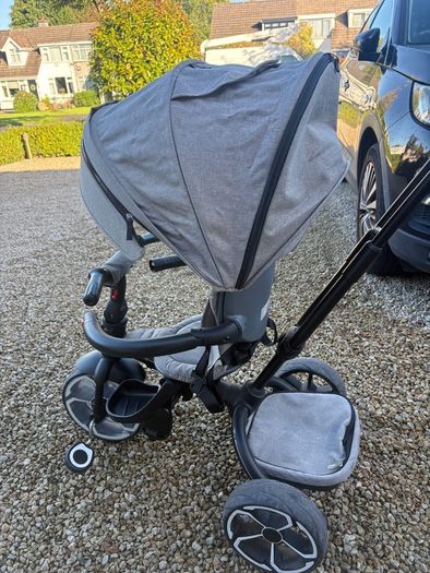 Grey Prime 3-Wheel Baby Trike