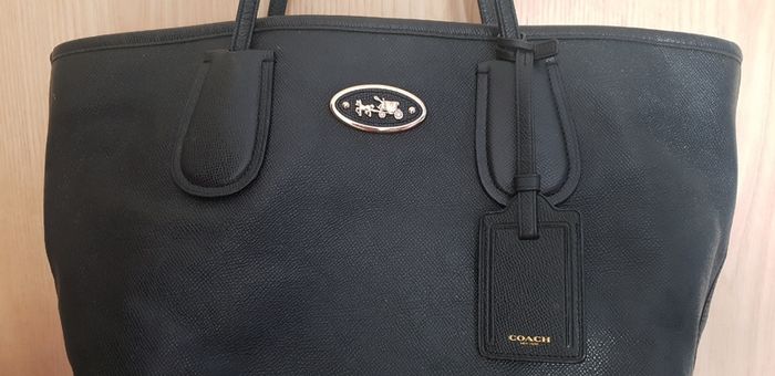 Leather Coach Bag