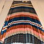 Stunning multi coloured pleated midi skirt from Stella Image 4