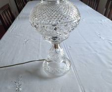 Inishmaan Hurricane Waterford Crystal Table Lamp