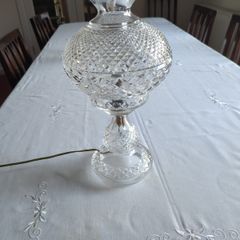 Inishmaan Hurricane Waterford Crystal Table Lamp