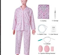 Nursing Training Manikin  Life Size Male or Female Patient Care Simulator for Education & Clinical Skills Training