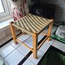 Vintage weave stool Image 3