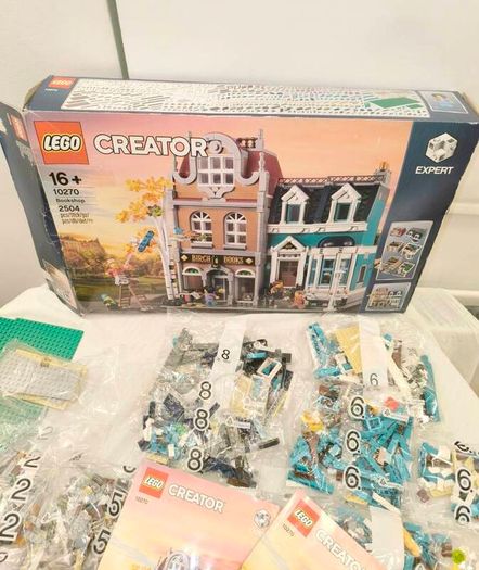 Retired Lego 10270 Bookshop - Brand New - Open Box