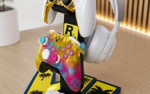 GTA-Inspired Gaming Controller & Headset Stand