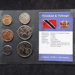Trinidad and Tobago (6) Coin Set