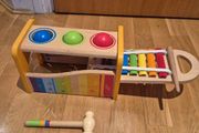 baby hammer toy and xylophone