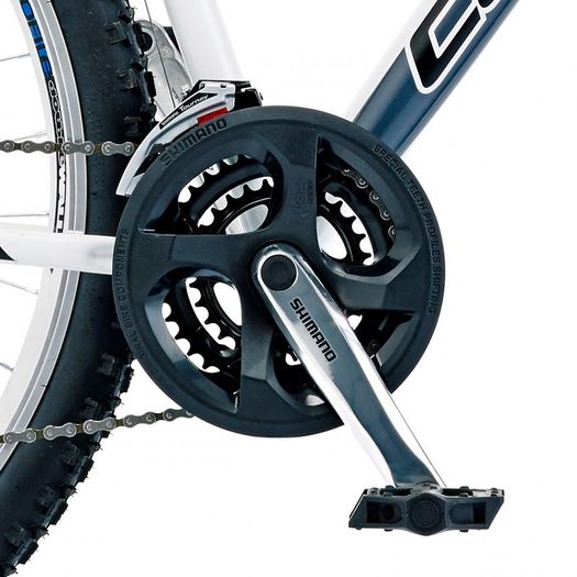 18" Coyote Everglades Gents FS Disc 29er, 21 Speed, White/Black