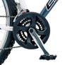 18" Coyote Everglades Gents FS Disc 29er, 21 Speed, White/Black Image 5